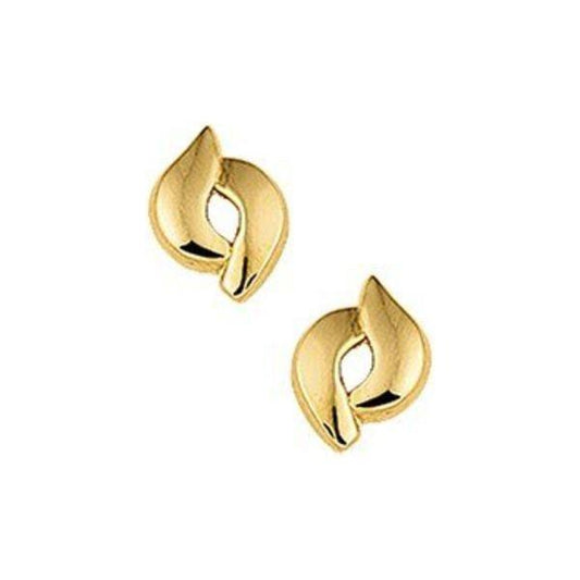 14krt gouden oorknoppen 4019083 *