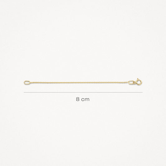 Blush Ketting Verlengstuk 14kt Goud 3058YGO/8