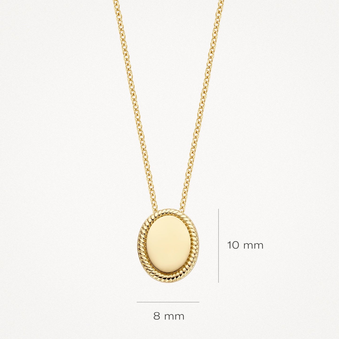 Blush Ketting 14kt Goud 3123YGO