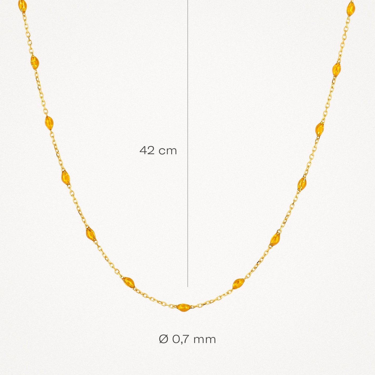Blush Ketting 14kt Goud 3162YRC