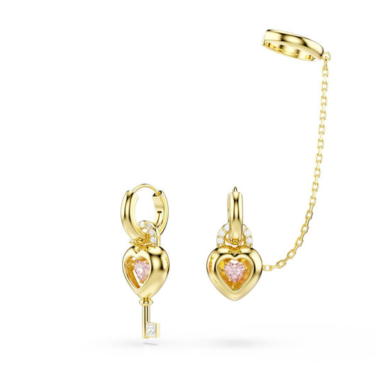 Swarovski Idyllia drop earrings with ear cuff 5737294