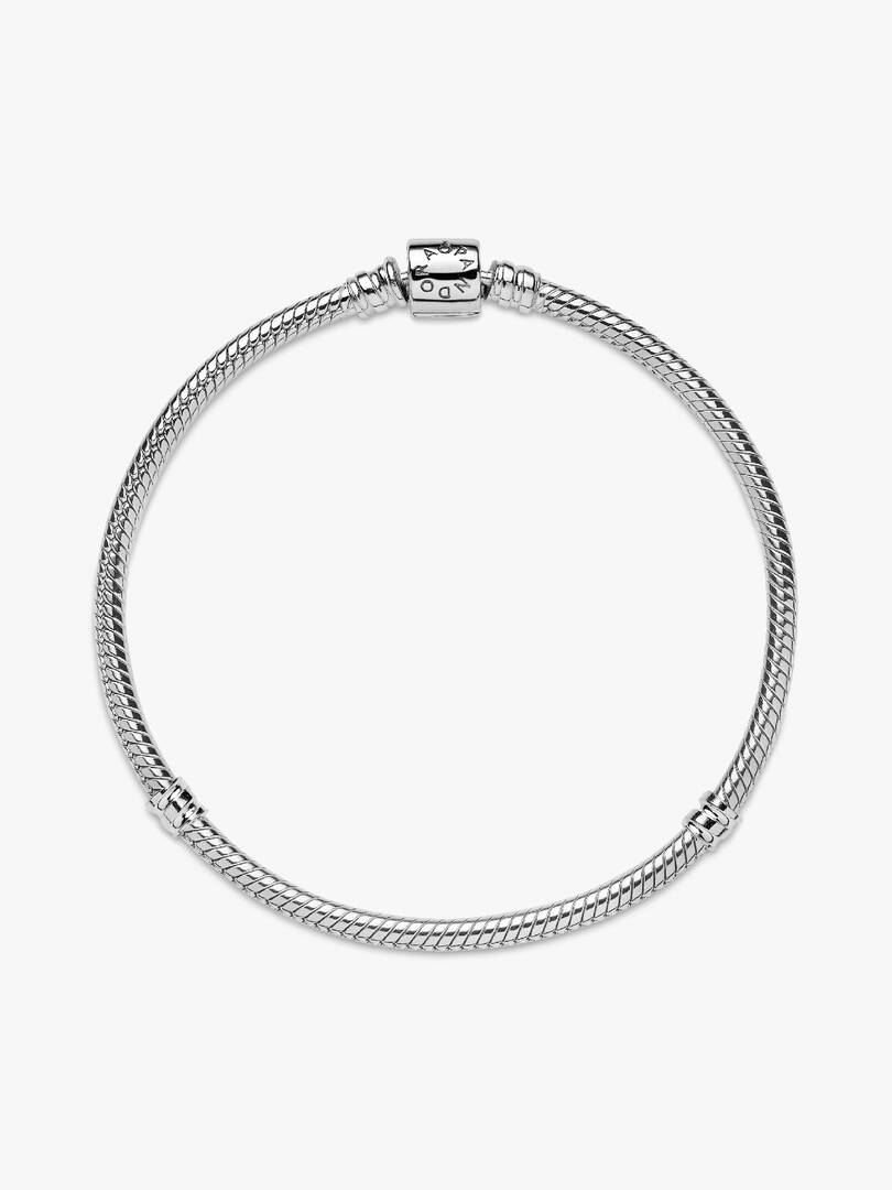 Pandora Moments Snake Chain Armband met Cilindersluiting 594596C00-21