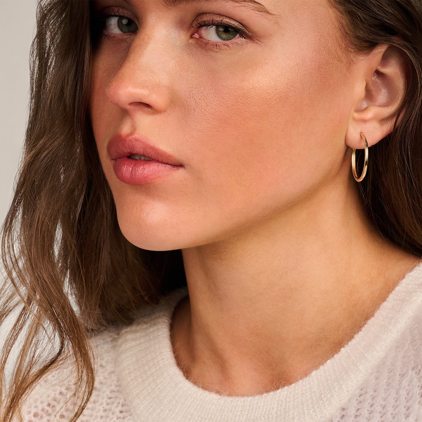 Blush Oorringen 14kt Goud 7311YGO