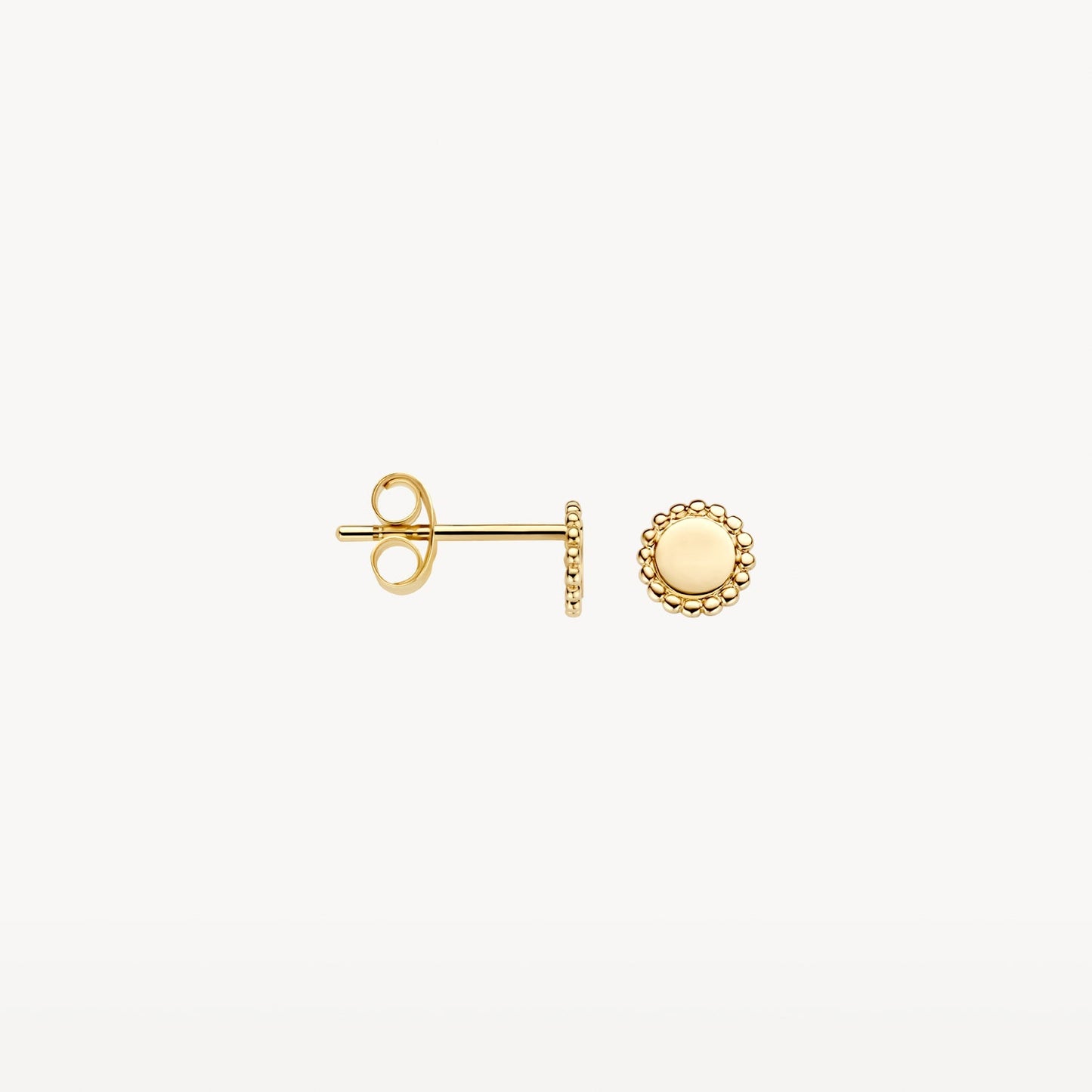 Blush Oorknoppen 14kt Goud 7351YGO
