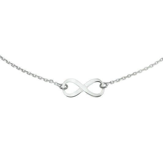 13.18779 zilveren collier infinity 41 + 4 cm