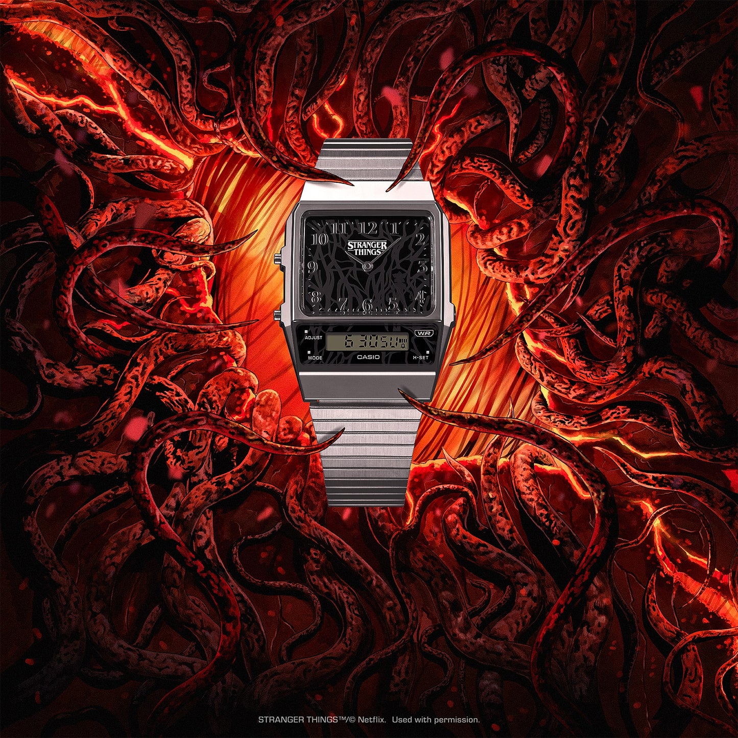 Casio Vintage x Stranger Things AQ-800EST-1AER