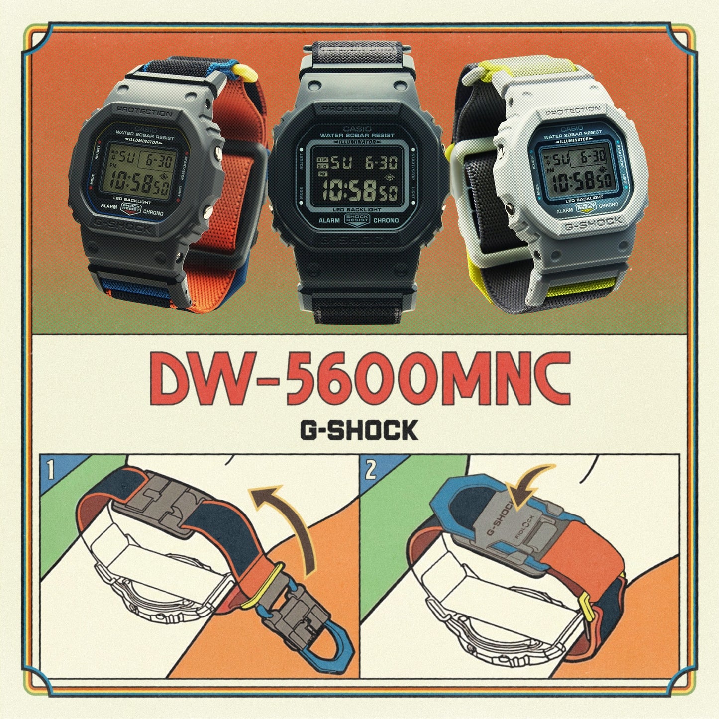 Casio G-Shock DW-5600MNC-1ER