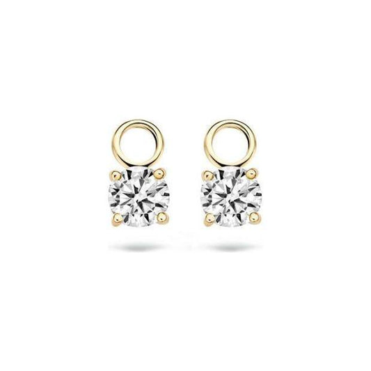 Blush oorhanger goud 9045YZI