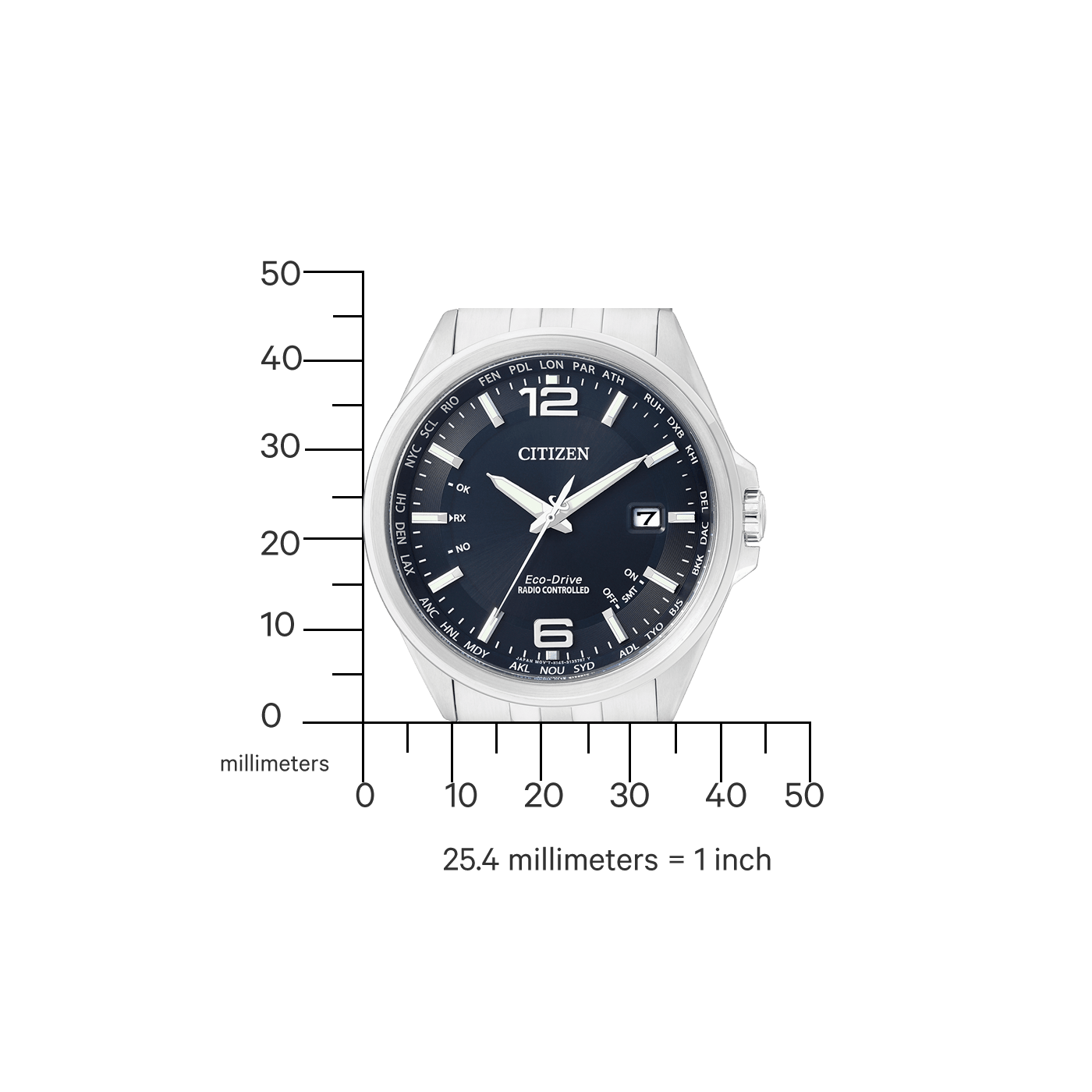 Citizen Radio Controlled CB0010 - 88L