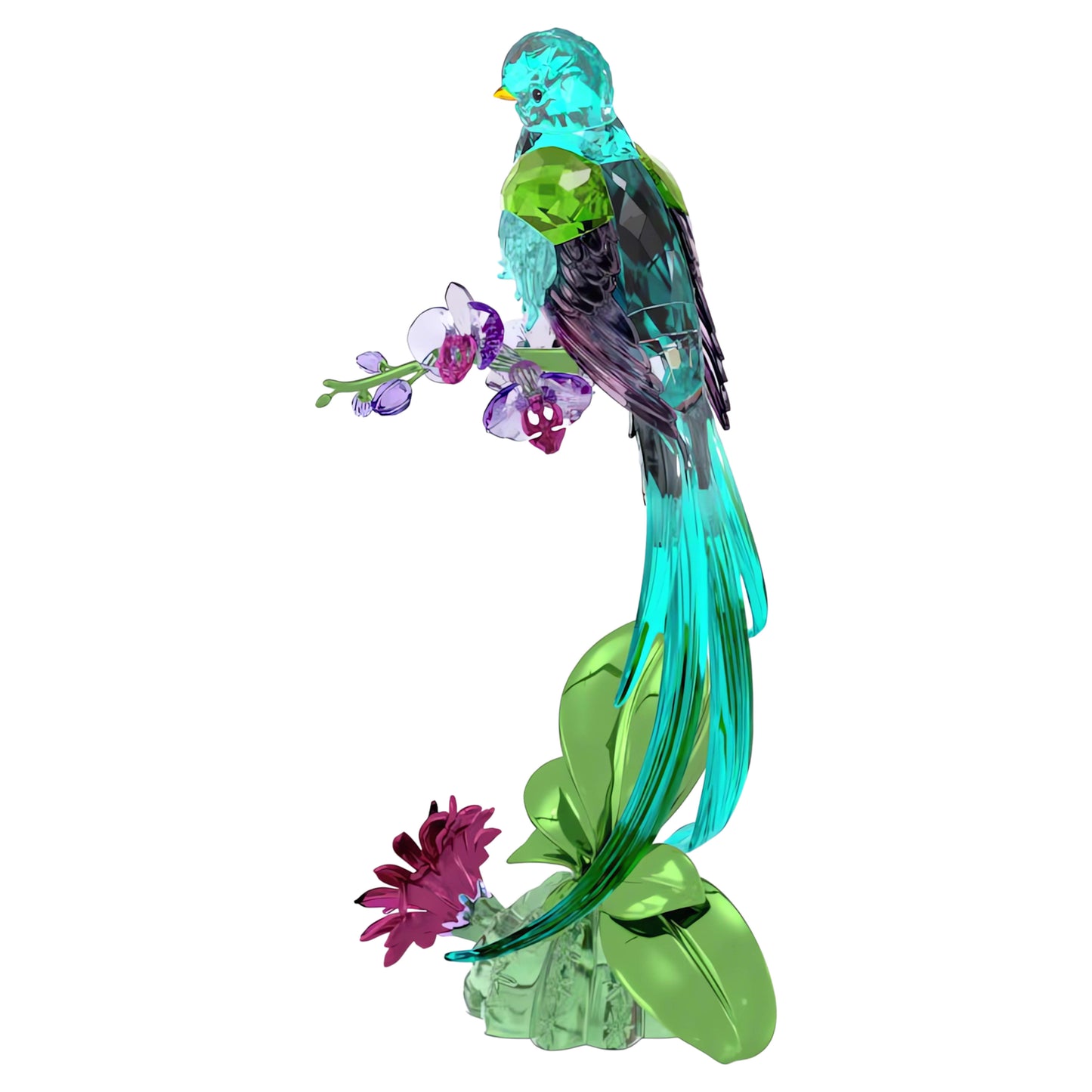 Swarovski Idyllia Quetzal en Orchidee 5682123