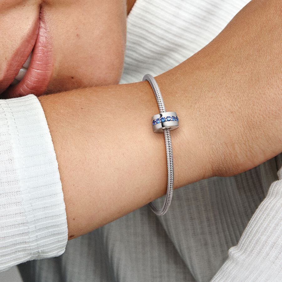 Pandora Bedel Blauwe Kristallen 791972C01