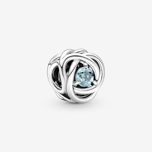 Pandora Bedel Geboortesteen Maart 790065C09