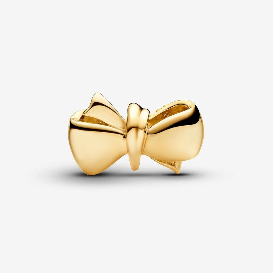 Pandora Bedel Gouden Strik 763442C01