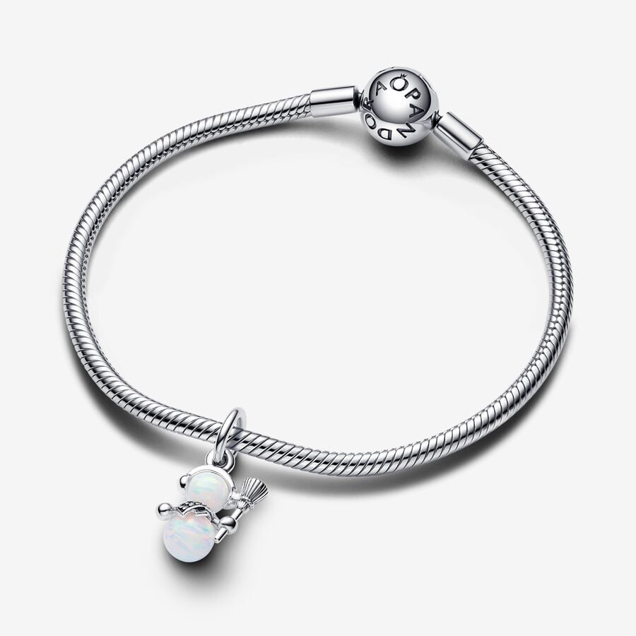 Pandora Bedel Opalescent Sneeuwpop 792981C01