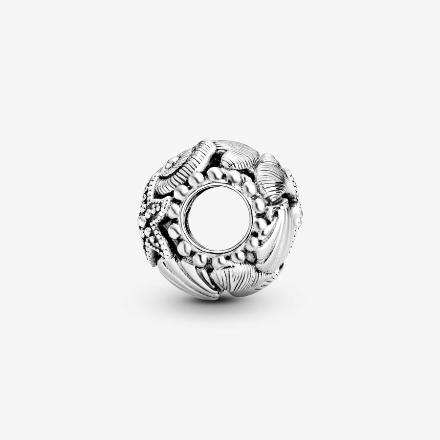 Pandora Bedel Opengewerkte Zeester, Schelpen & Harten 798950C00