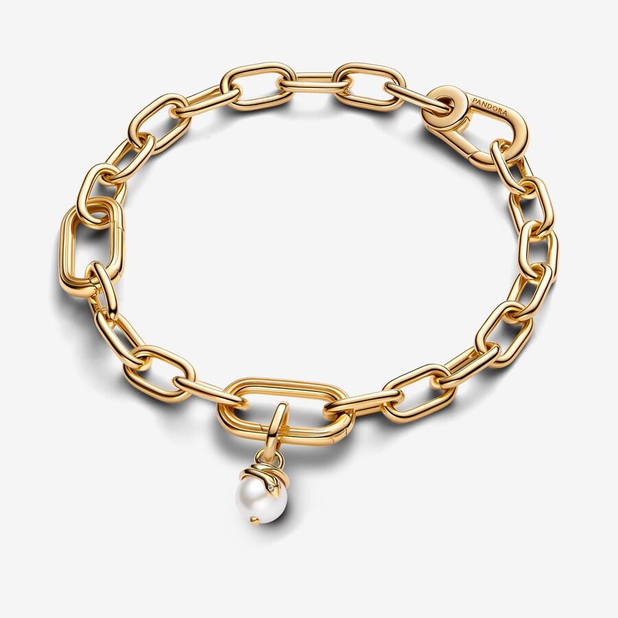 Pandora Bedel Slang met Parelmoer 763375C01