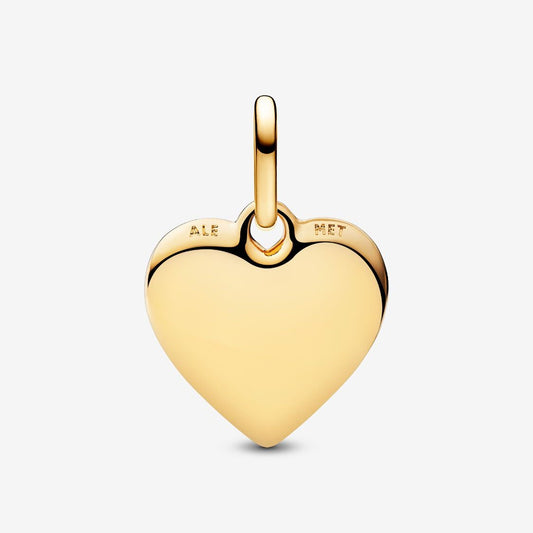 Pandora Bedel Textuur Hart 763824C00 - Juwelier van Dam