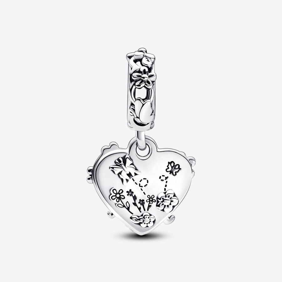 Pandora Disney Winnie the Pooh & Piglet Dubbele Hangende Bedel 792214C01