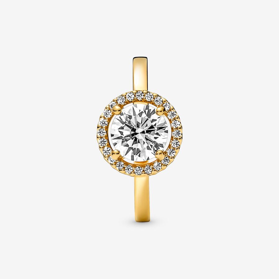 Pandora Timeless Round Halo Ring 161234C01 - 54