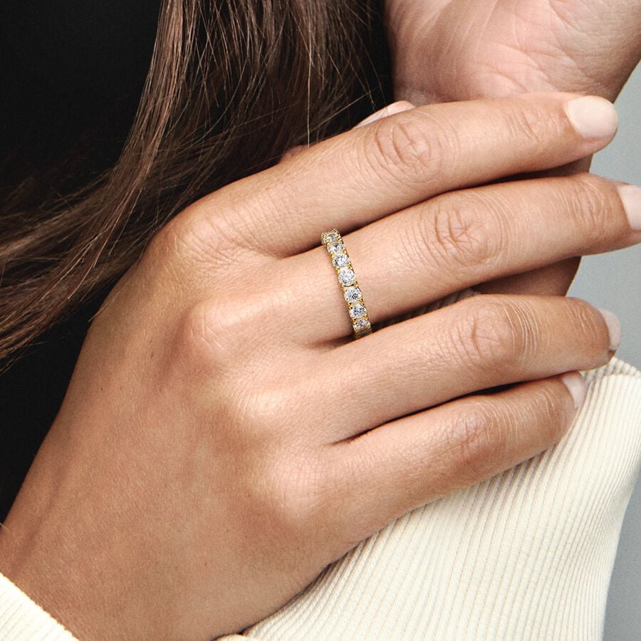Pandora Timeless Zirkonia Rij Ring 160050C01 - 54