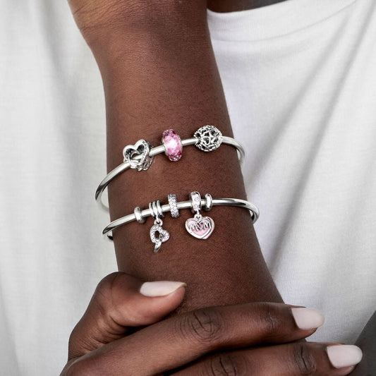 Pandora Verstrengelde Harten Hangende Bedel 791242CZ