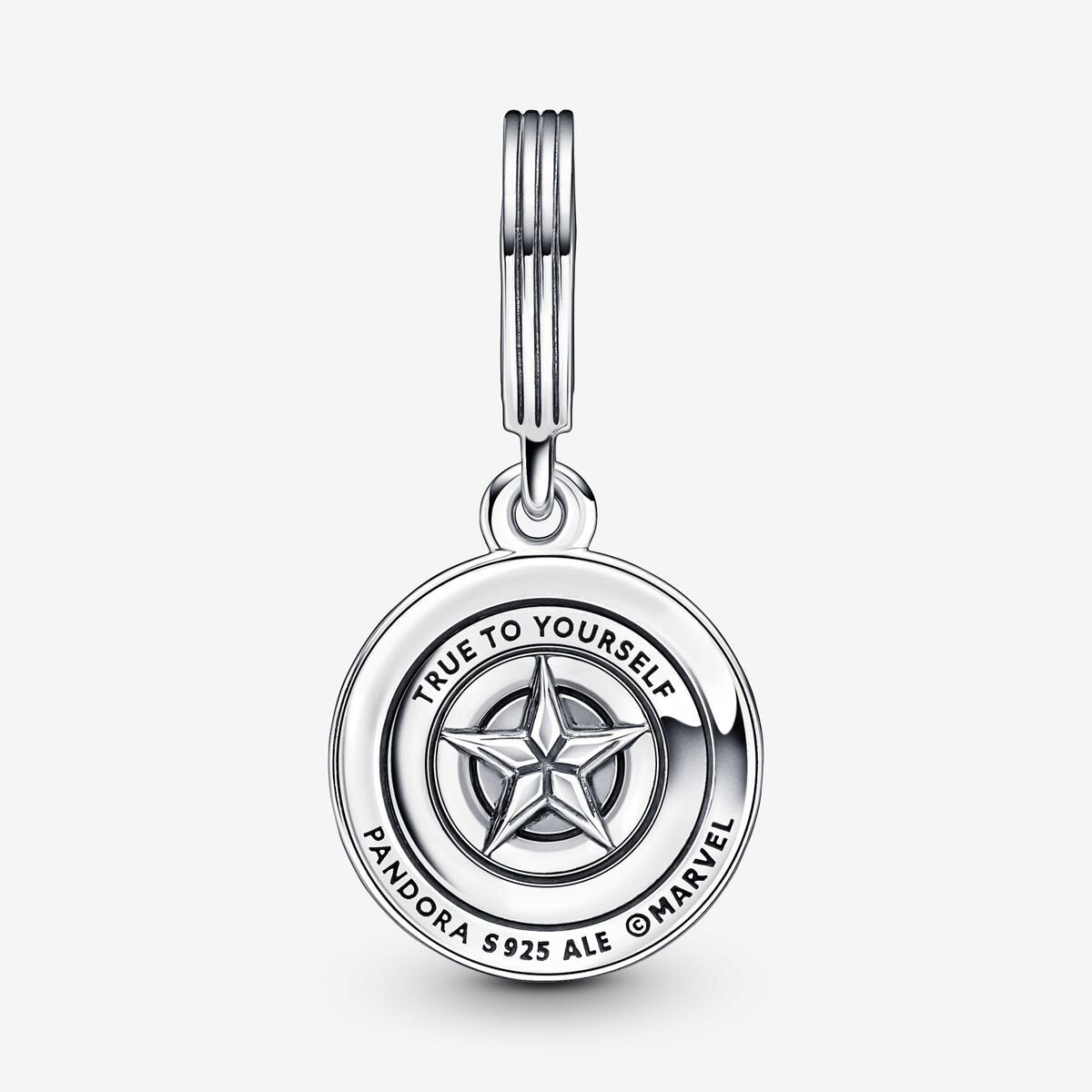 Pandora x Marvel Bedel The Avengers Captain America Schild 790780C01