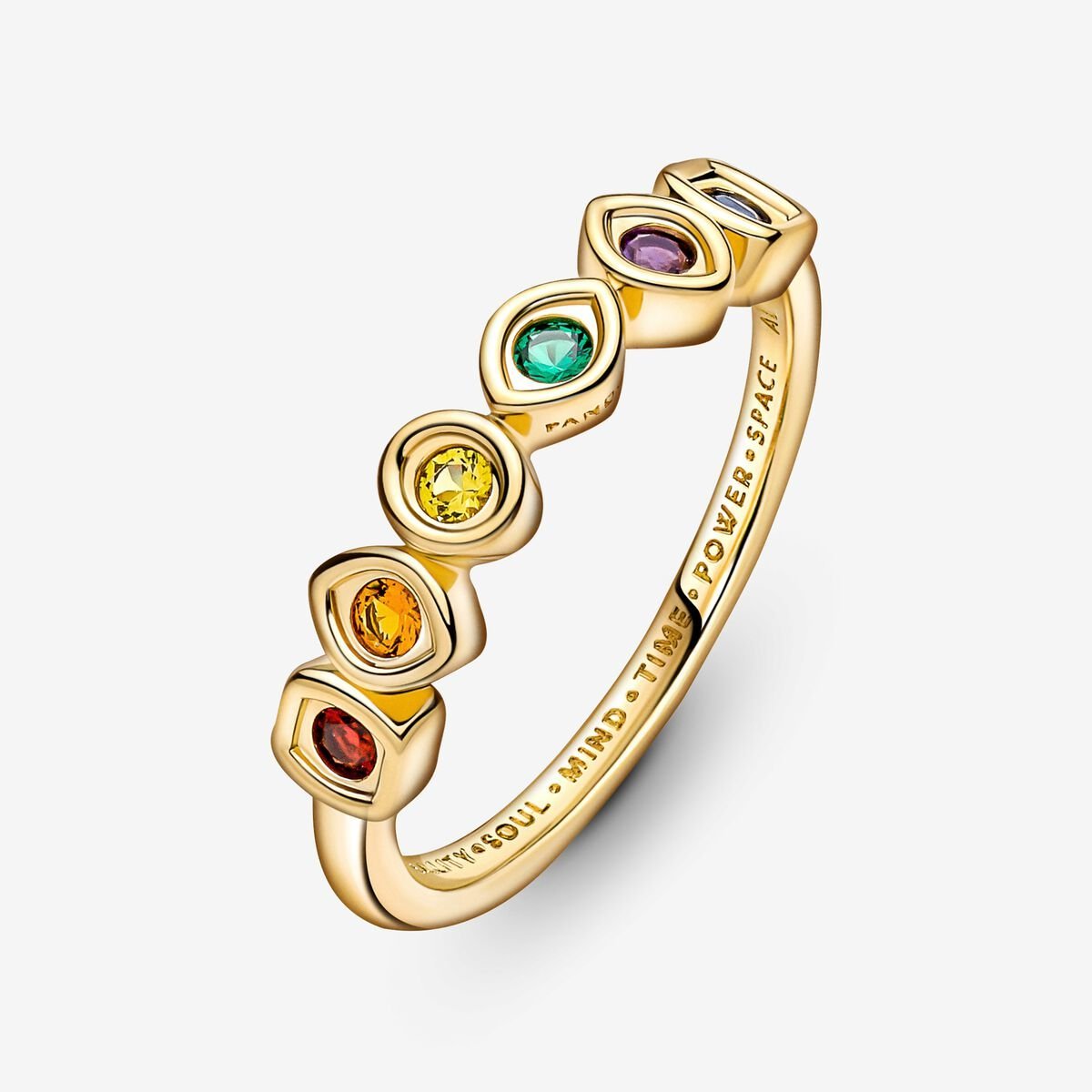 Pandora x Marvel The Avengers Infinity Stones Ring 160779C01 - 54