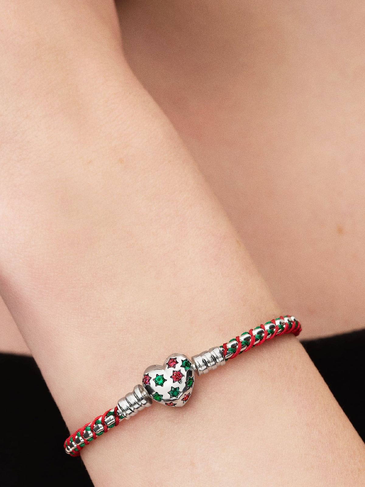 Pandora Armband Pepermunt Koord Box Chain 595068C01