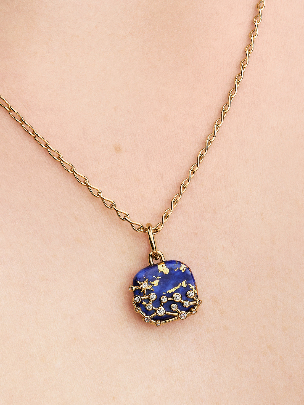 Pandora Hemelsblauwe Constellatie Hangende Bedel 765040C01