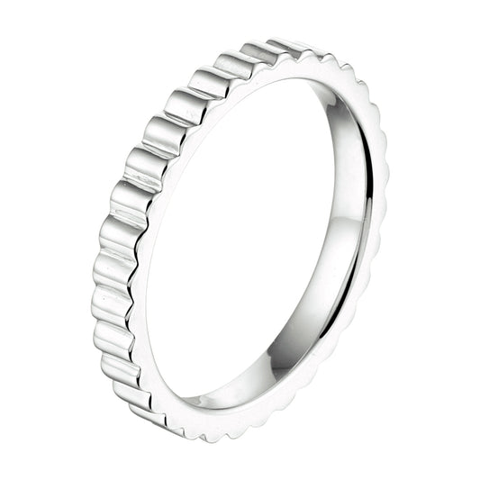 vDam Aanschuifring Zilver Gerhodineerd 1333062