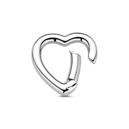 vDam Connector Hart 16 Mm Zilver Gerhodineerd 1339731