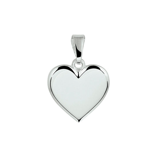 vDam Graveerhartje Zilver Gerhodineerd 1328136