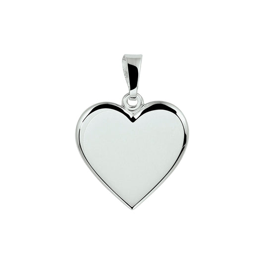 vDam Graveerhartje Zilver Gerhodineerd 1328137