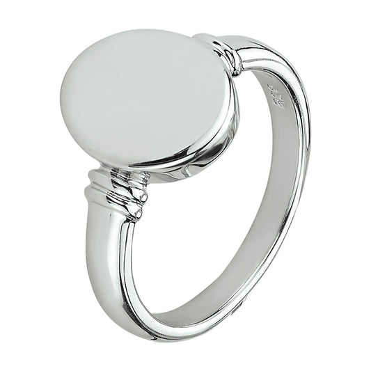 vDam Graveerring Zilver Gerhodineerd 1330431