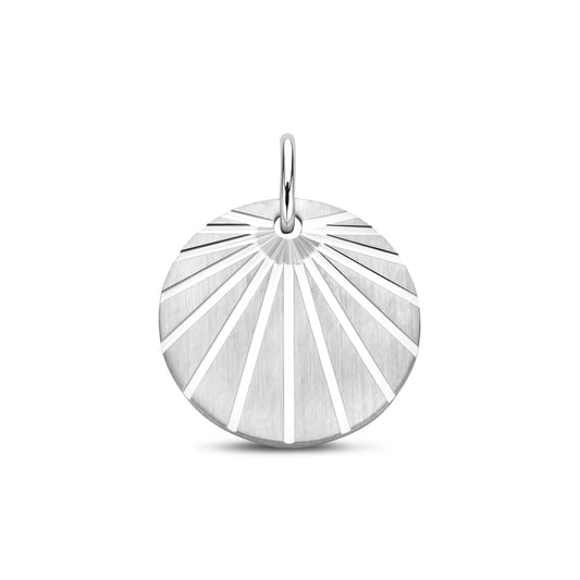 vDam Hanger Poli/mat Gediamanteerd 17 Mm Zilver Gerhodineerd 1341983