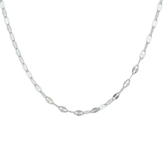 vDam Ketting 2,2 Mm Zilver Gerhodineerd 1328635