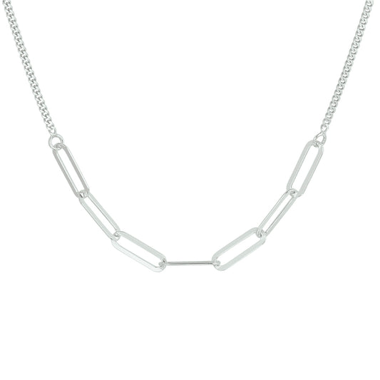 vDam Ketting 3,7 Mm 42 + 3 Cm Zilver Gerhodineerd 1332298