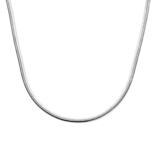 vDam Ketting Gourmette 4,6 Mm 40 + 4 Cm Zilver Gerhodineerd 1341611