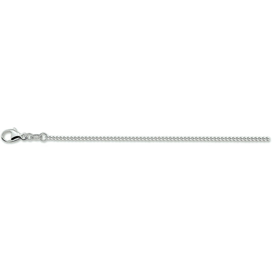 vDam Ketting Gourmette 4-zijdes Geslepen 1,6 Mm Zilver Gerhodineerd 1326717