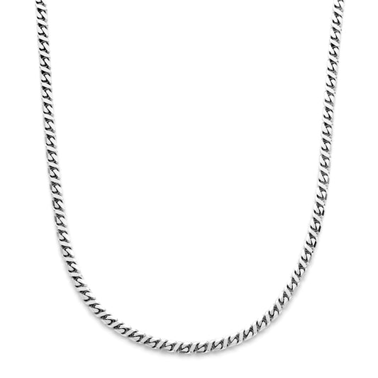 vDam Ketting Gourmette 5,2 Mm Zilver Gerhodineerd 1341792