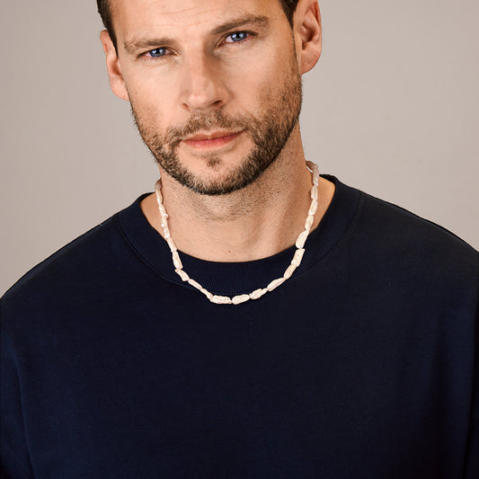 vDam Ketting Parel Barok 7,5 Mm Zilver Gerhodineerd 1337712 50cm