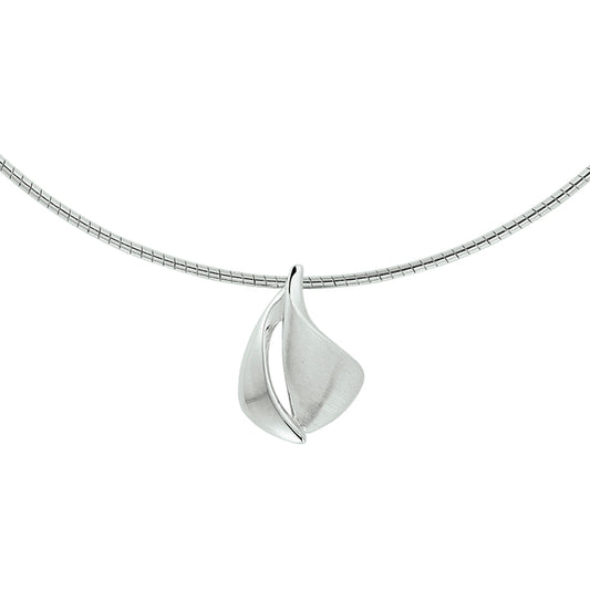 vDam Ketting Poli/mat 42 + 3 Cm Zilver Gerhodineerd 1328422