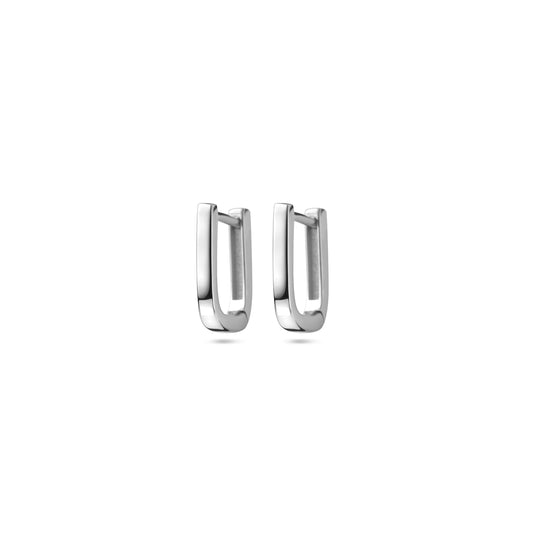 vDam Klapoorringen 12 Mm Zilver Gerhodineerd 1340500