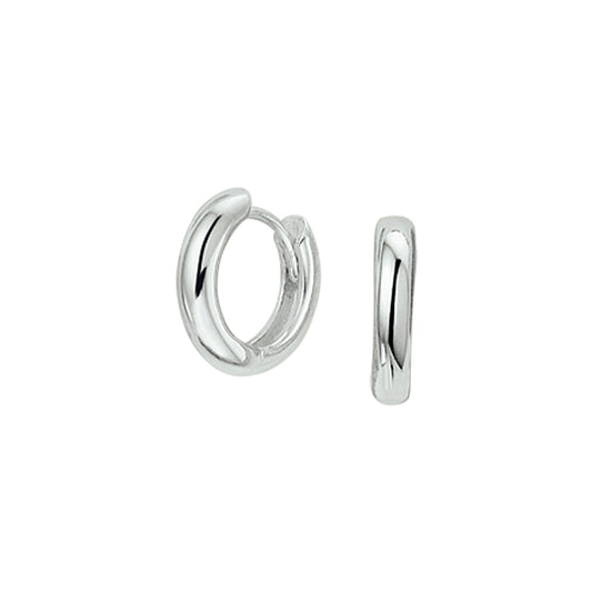 vDam Klapoorringen 2,0 Mm Zilver Gerhodineerd 1327411