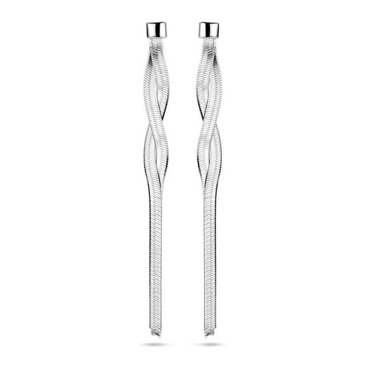 vDam Oorhangers Schakel 60 Mm Zilver Gerhodineerd 1341603