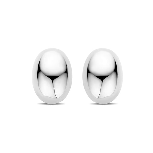 vDam Oorknoppen 19 Mm Zilver Gerhodineerd 1340052