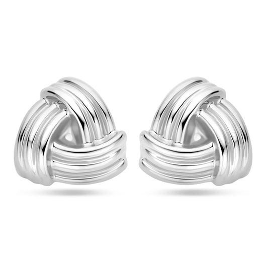 vDam Oorknoppen Knoop 26 Mm Zilver Gerhodineerd 1339985