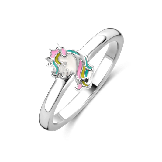 vDam Ring Eenhoorn Zilver Gerhodineerd 1341479