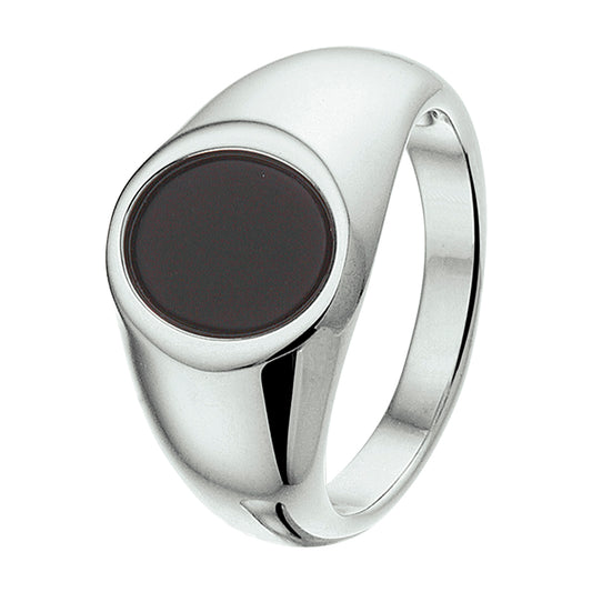vDam Ring Onyx Zilver Gerhodineerd 1327879