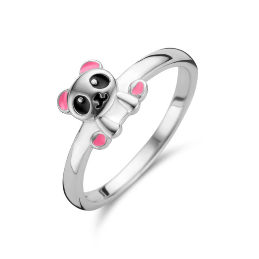 vDam Ring Panda Zilver Gerhodineerd 1337320